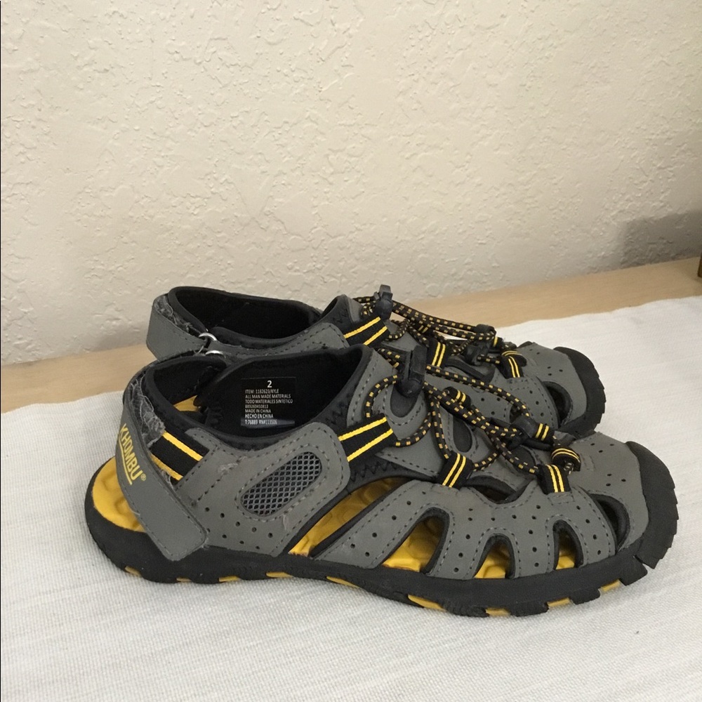 Khombu Boys water Sandals Shoes close toe 2